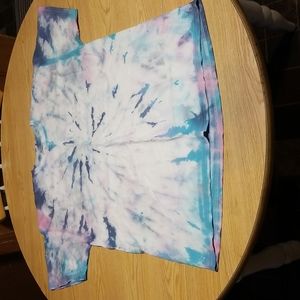 Blue Spiral XL Tie Dye